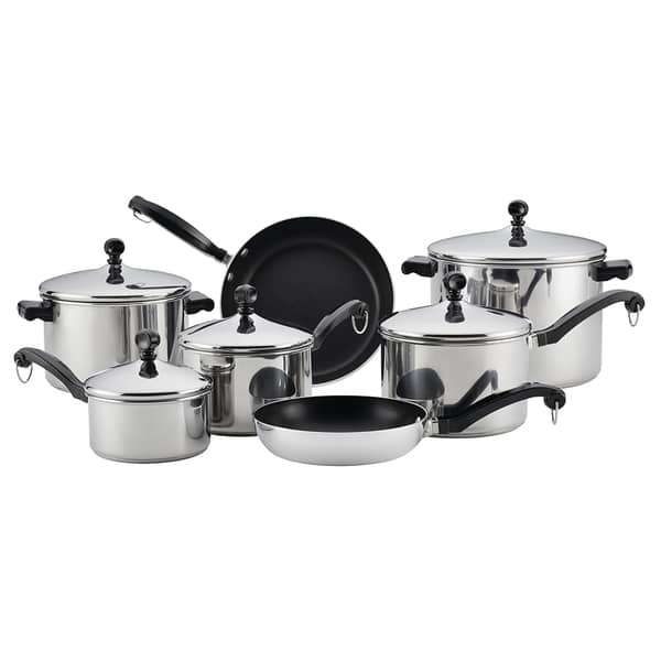 Farberware Stainless Steel Cookware 12Piece Set Lehman's