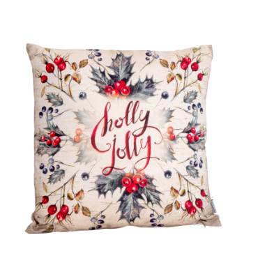 Vintage-Style Holiday Pillow