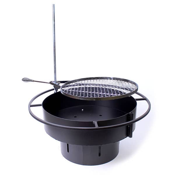 Amish Made Fire Pit Grill Lehman S, Fire Pit And Grill