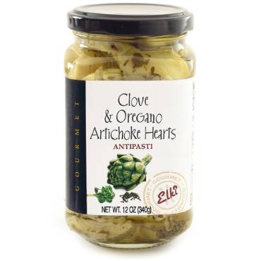 Clove and Oregano Artichoke Hearts - Two Jars