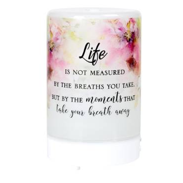 Life is Not Measured Glass Diffuser