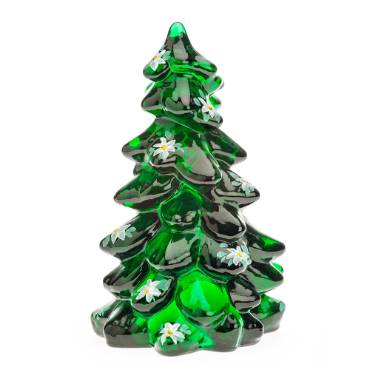 Mini Glass Christmas Tree
