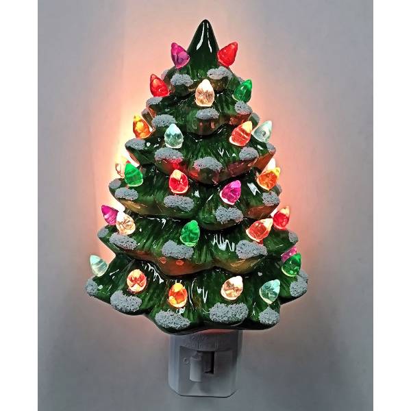 Ceramic Christmas Tree Nightlight