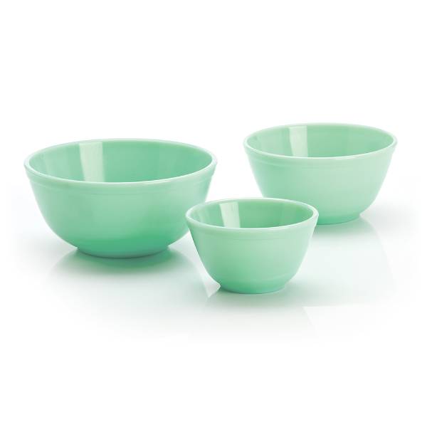 Glass Mixing Bowls - Set of 3