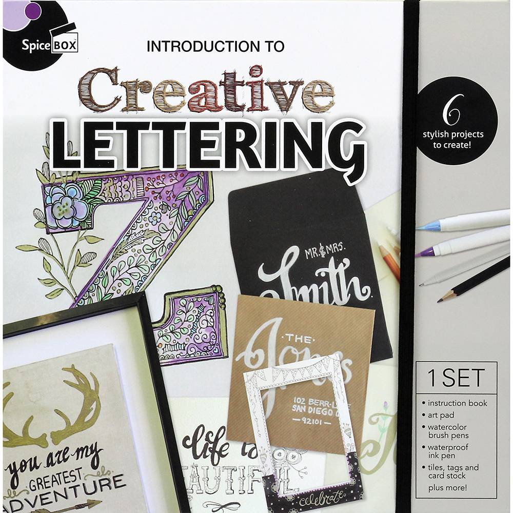 Introduction to Creative Lettering Kit