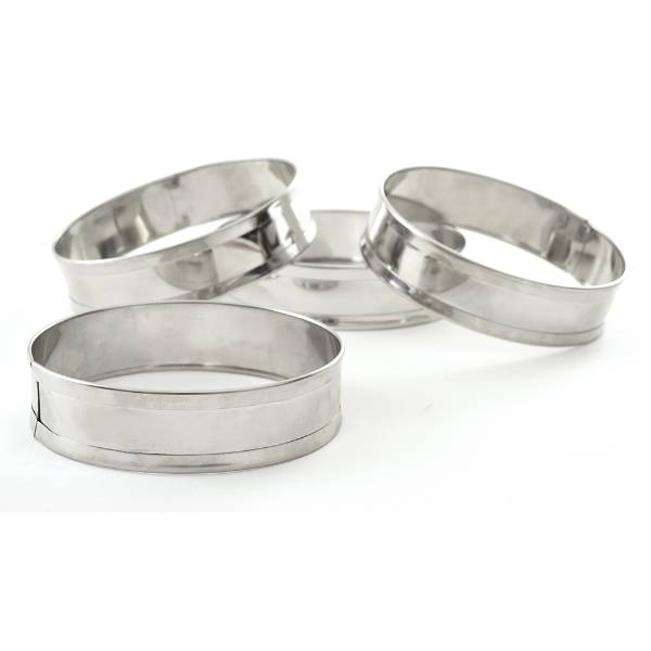 English Muffin Rings Set of 4 Lehman's