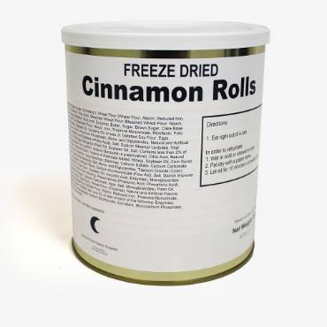 Freeze-Dried Cinnamon Rolls