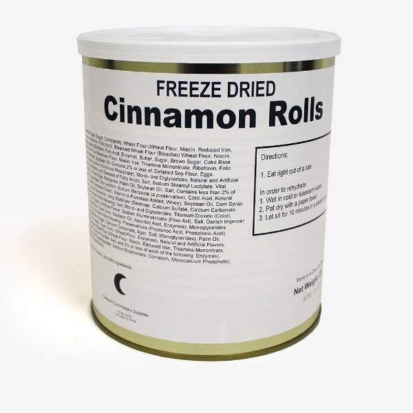 Freeze-Dried Cinnamon Rolls