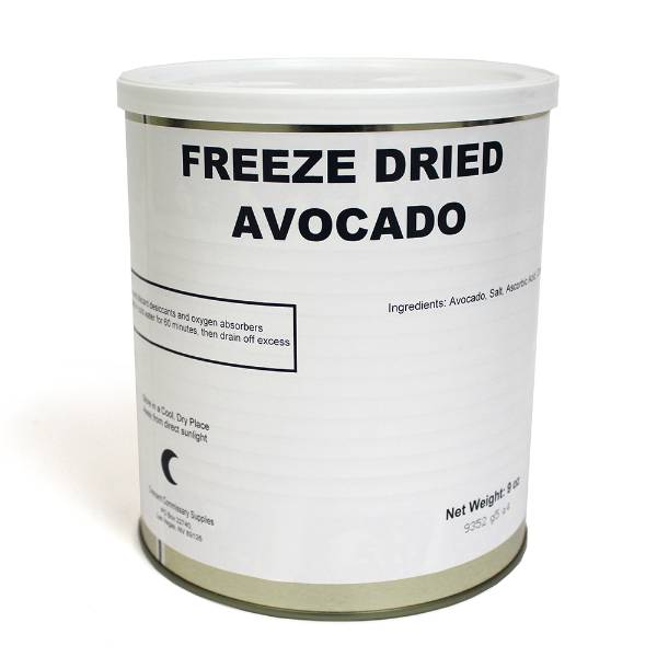 Freeze-Dried Avocado Slices