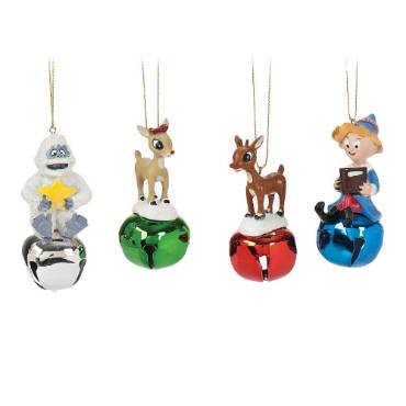 Rudolph and Friends Ornaments - Set of 4