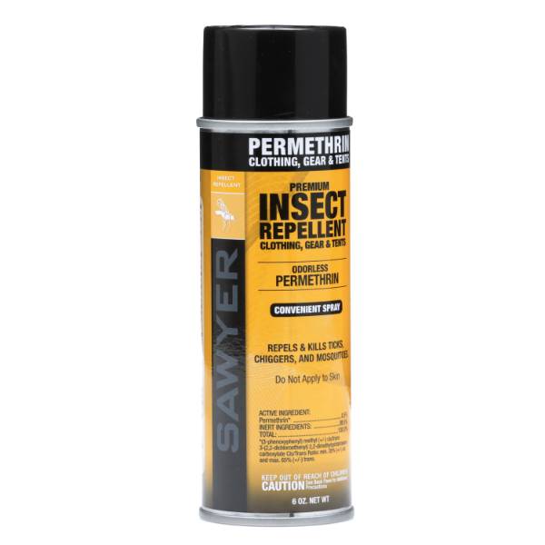 Permethrin Insect Repellent for Clothing, Gear & Tents - 2 Pk