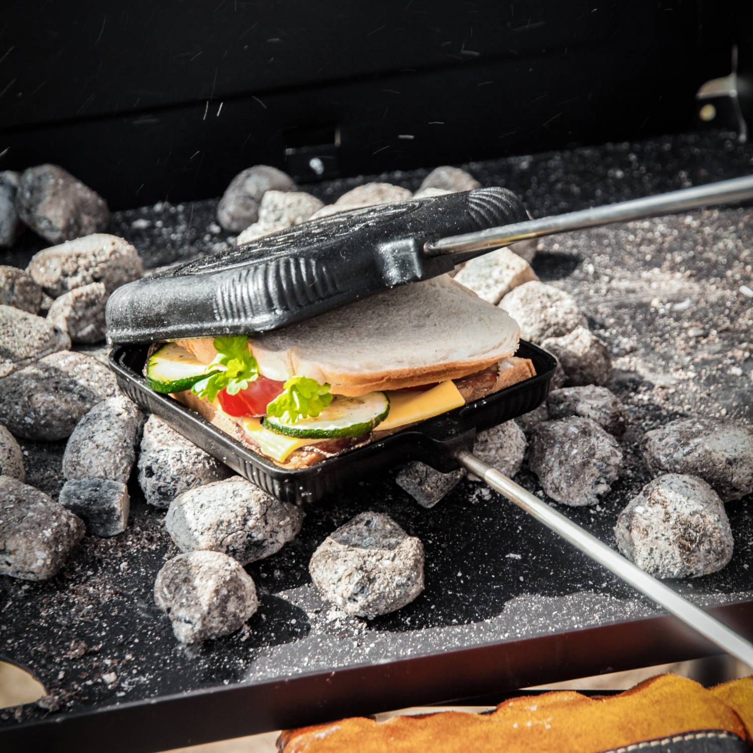 Petromax Cast Iron Sandwich Iron