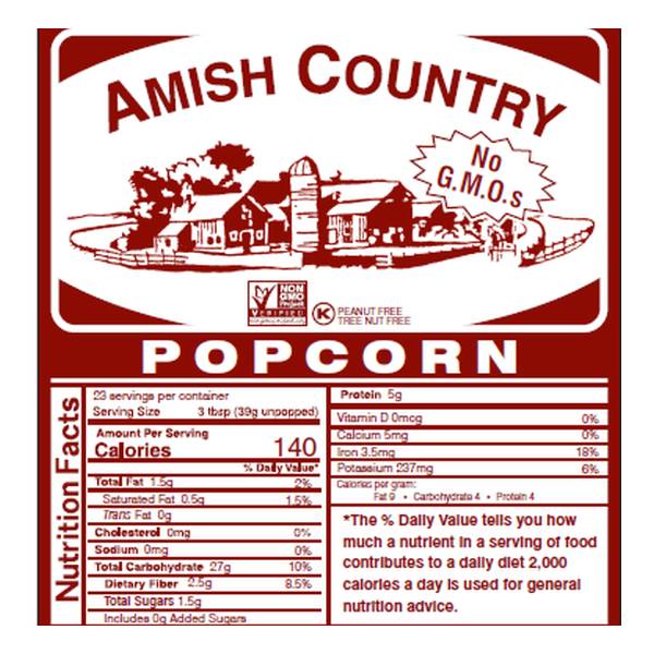 Amish Country Popcorn Variety Pack Lehman's