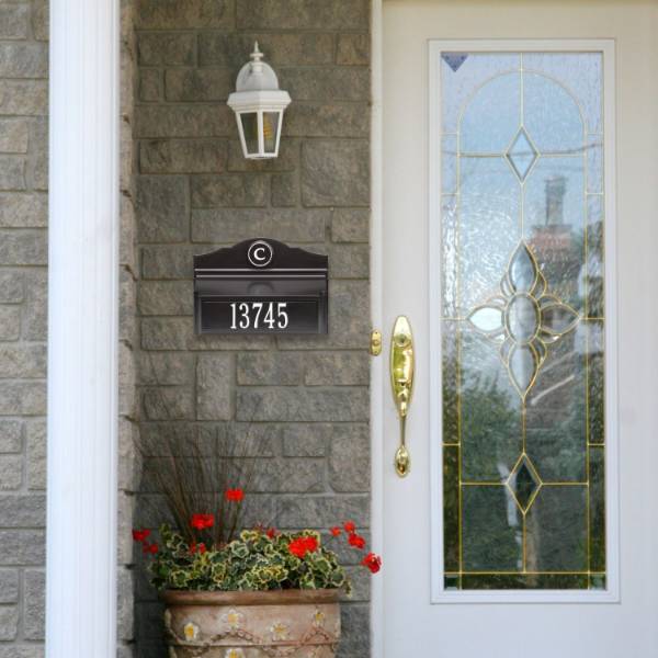 Whitehall Custom Colonial Wall Mount Mailbox Lehman's