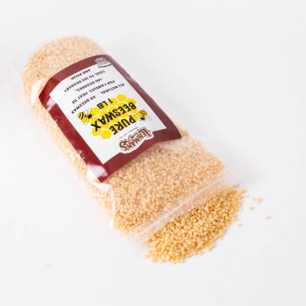 Pure Beeswax Candle Wax Pellets, Candle Making Lehman's