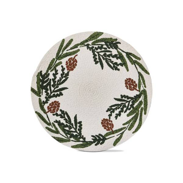 Pinecone Wreath Placemat
