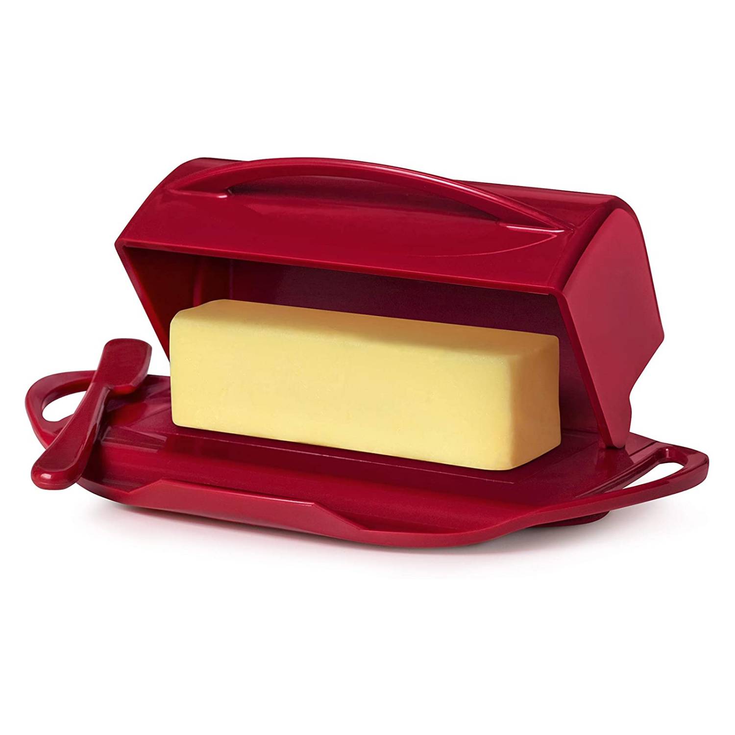 Butterie FlipTop Butter Dish with Spreader Lehman's