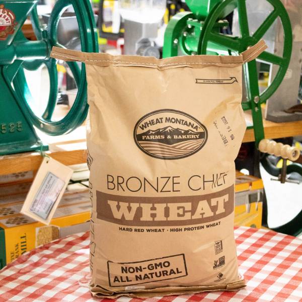 Bronze Chief Hard Red Wheat Berries, Bulk Grain Lehman's