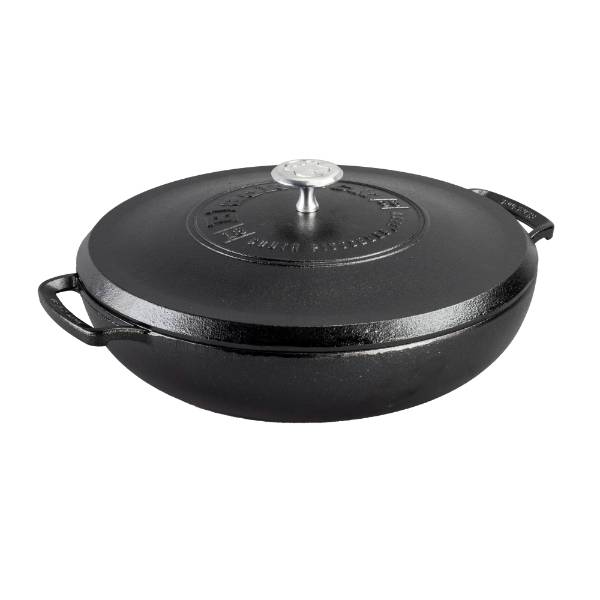 Lodge Blacklock Cast Iron Braiser with Lid