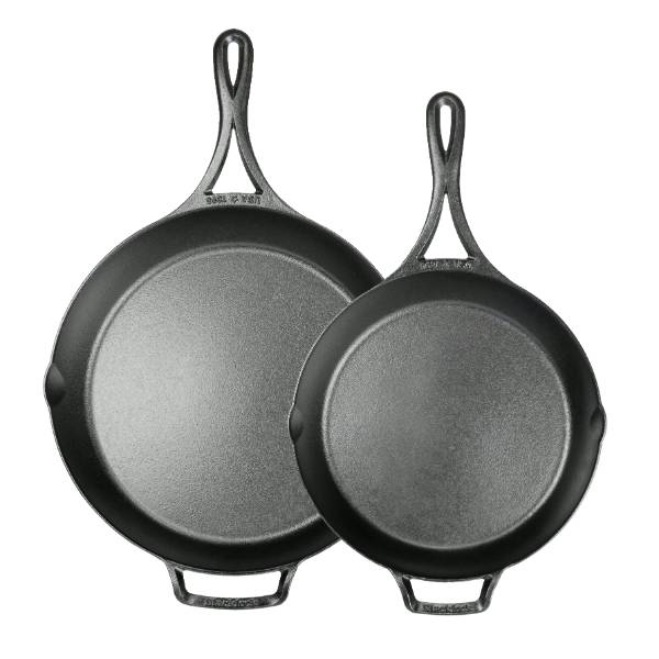 Lodge Blacklock Cast Iron Skillet Set