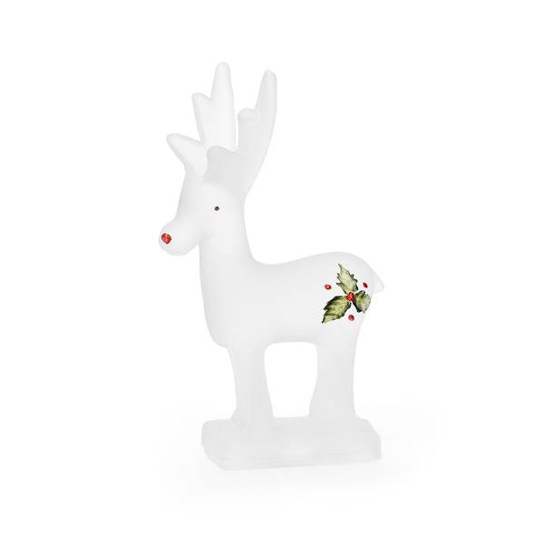 Decorated Glass Reindeer