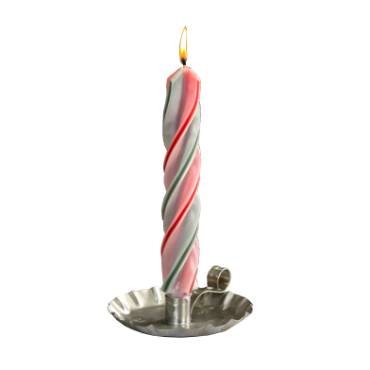 Holiday Spiral Candle