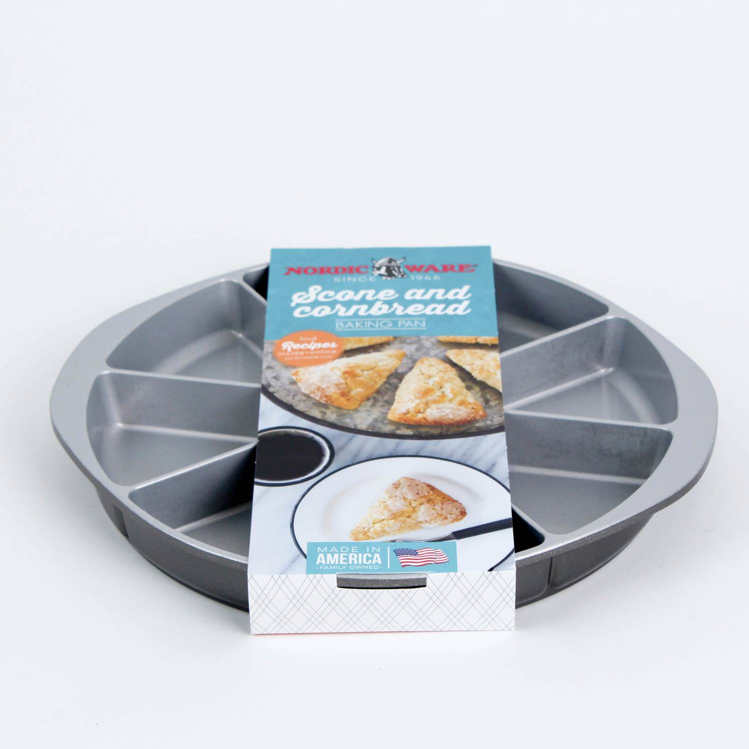 Nordic Ware Scone And Cornbread Baking Pan, 1.0 CT