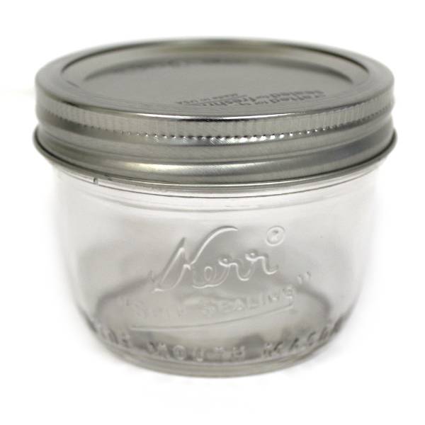 Kerr Wide Mouth HalfPint Canning Jars (12), Canning Jars and