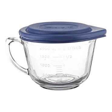 Glass Batter Bowl with Lid