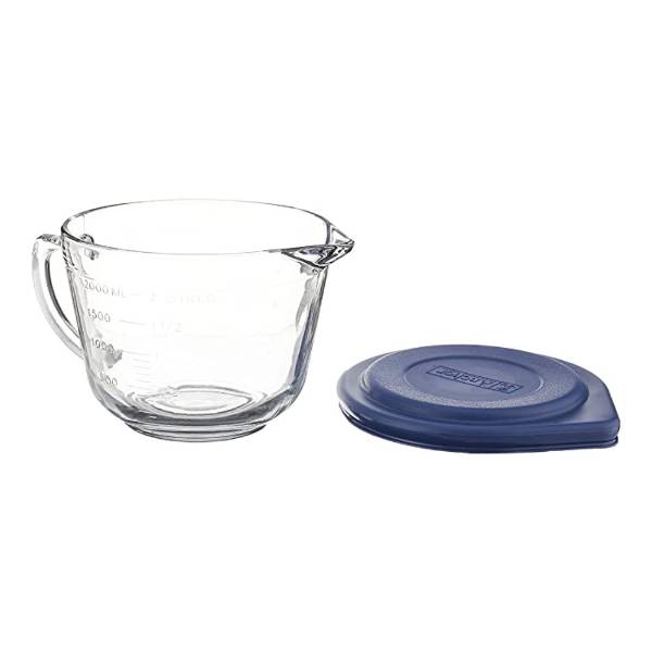 Glass Batter Bowl with Lid, Baking Supplies Lehman's