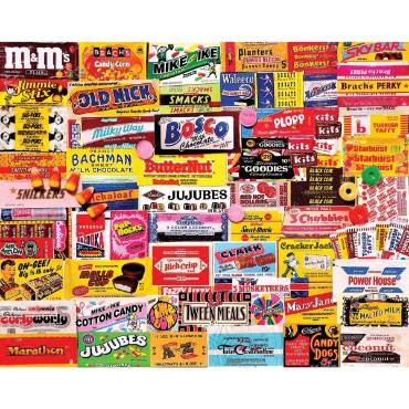 Candy Wrappers Jigsaw Puzzle