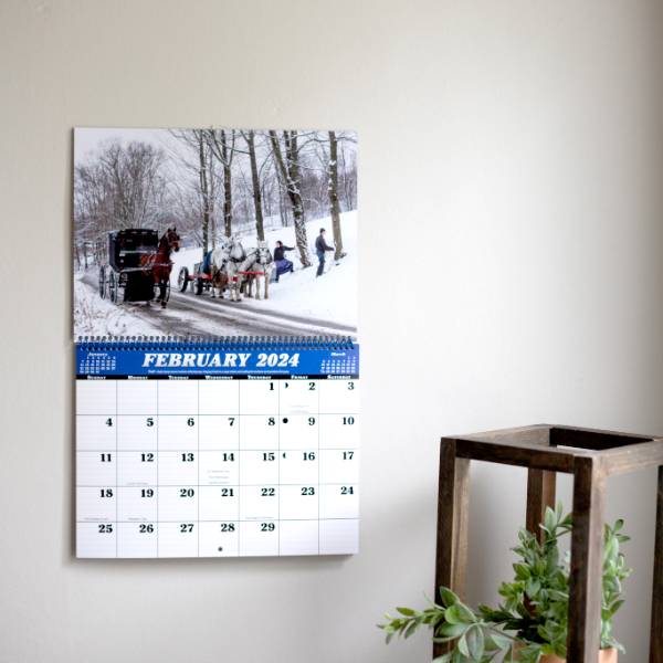 Amish Country 2024 Wall Calendar Lehman's