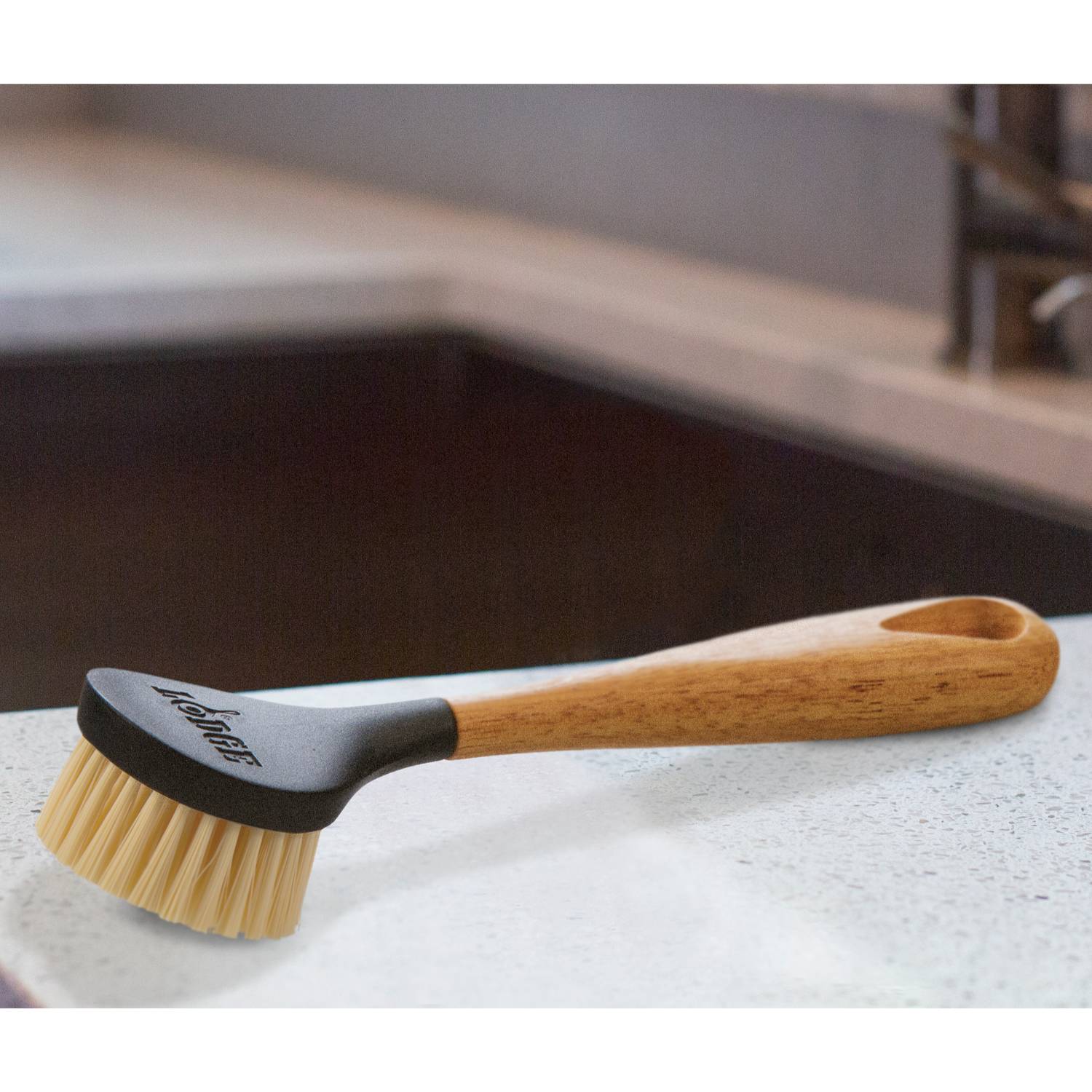 Lodge Scrubbing Brush for Cast Iron Cookware, Cast Iron - Lehman's