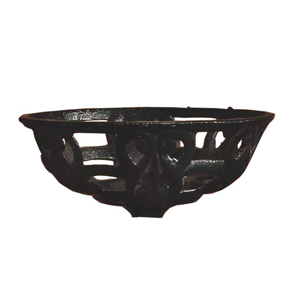 Cast Iron Oil Lamp Bracket Bowl
