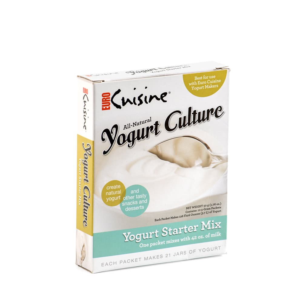 All-Natural Yogurt Starter Cultures for Electric Yogurt Makers