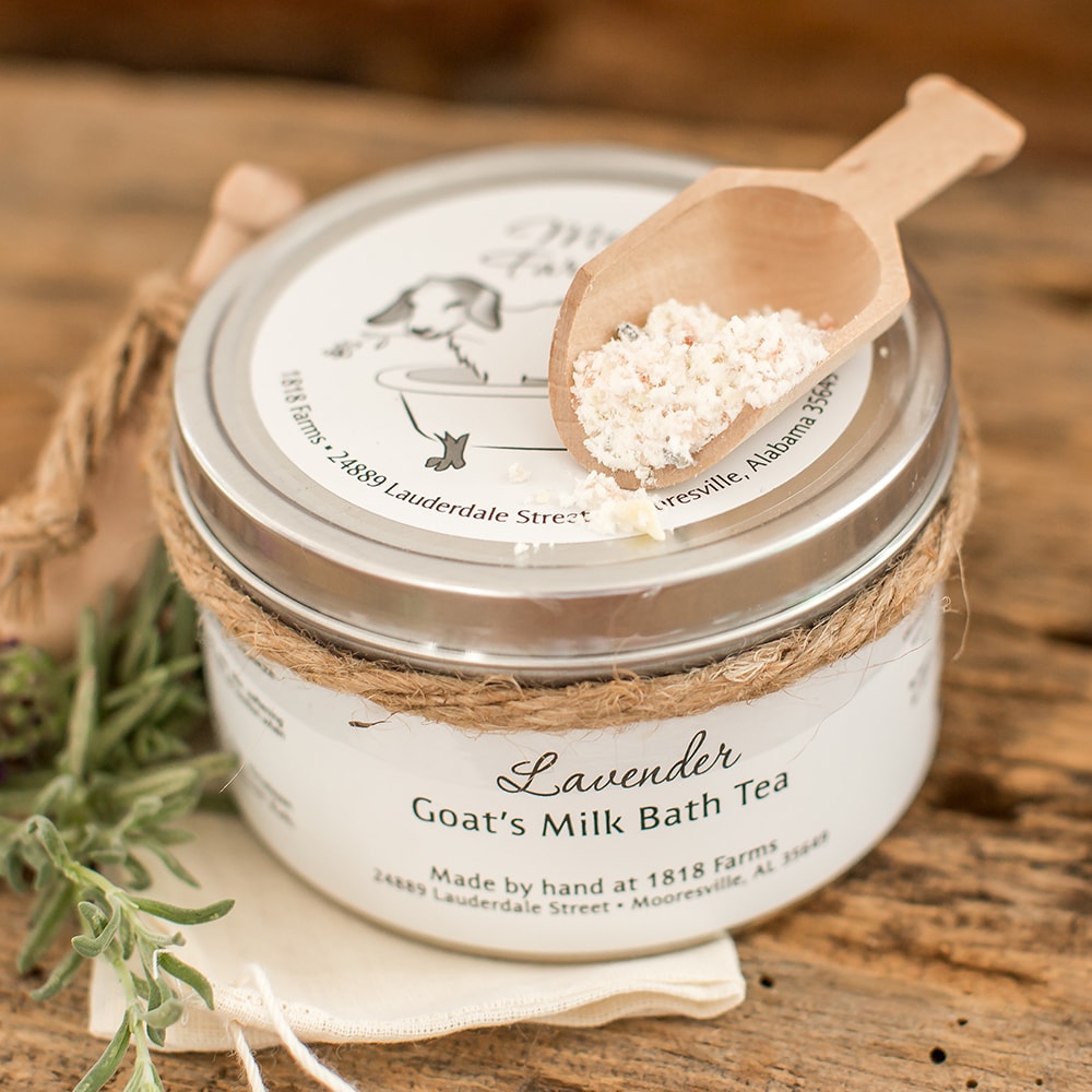 Lavender Goat's Milk Bath Teas