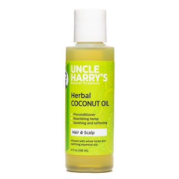 Uncle Harry's Herbal Coconut Oil for Hair
