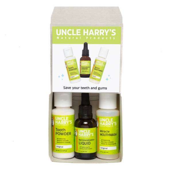Uncle Harry's Remineralization Kit for Tooth Enamel