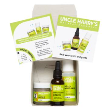 Uncle Harry's Remineralization Kit with Tooth Whitening