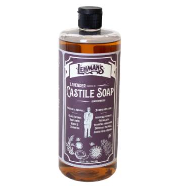 Lehman's Castile Concentrated Liquid Soap - 32 fl oz