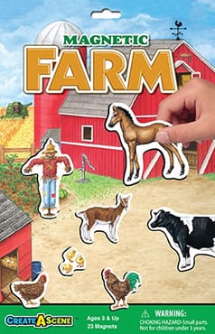 Magnetic Farm Play Board