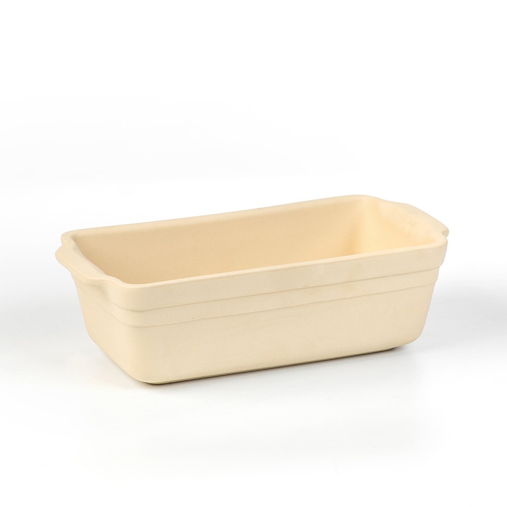 Pampered Chef ~New~ Stoneware STONE LOAF PAN - Unglazed - Oven/Broil/Micro
