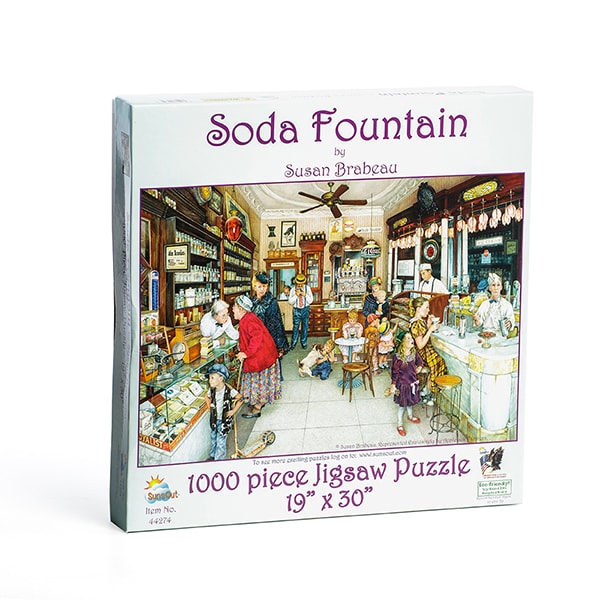 Soda Fountain Jigsaw Puzzle