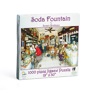 Soda Fountain Jigsaw Puzzle - 1000 pcs