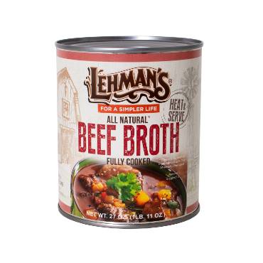 Lehman's Canned Beef Broth