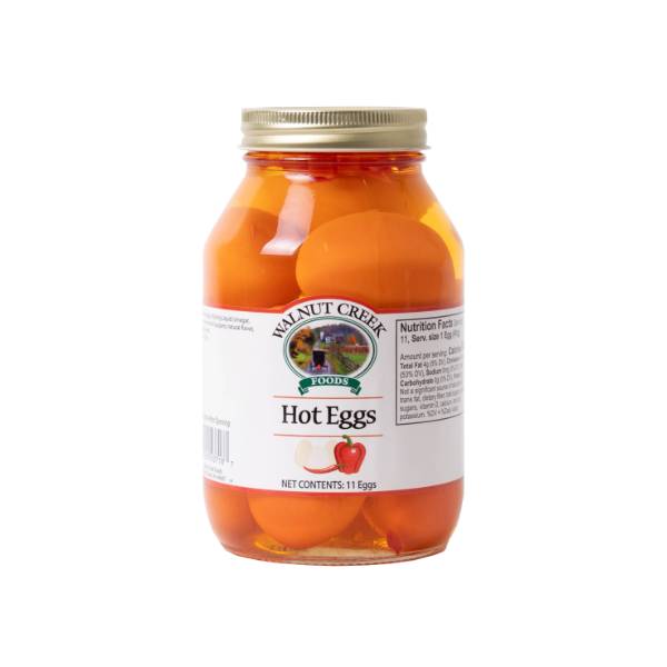 Hot Pickled Eggs - 1 Quart