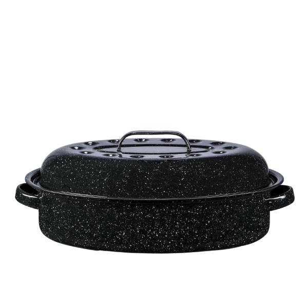 Classic Graniteware Roaster, Pots and Pans Lehman's