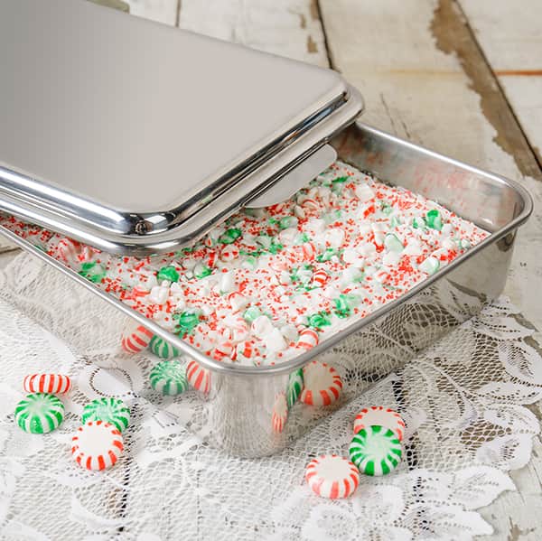 Stainless Steel Cake Pan With Lid, Baking Supplies Lehman's