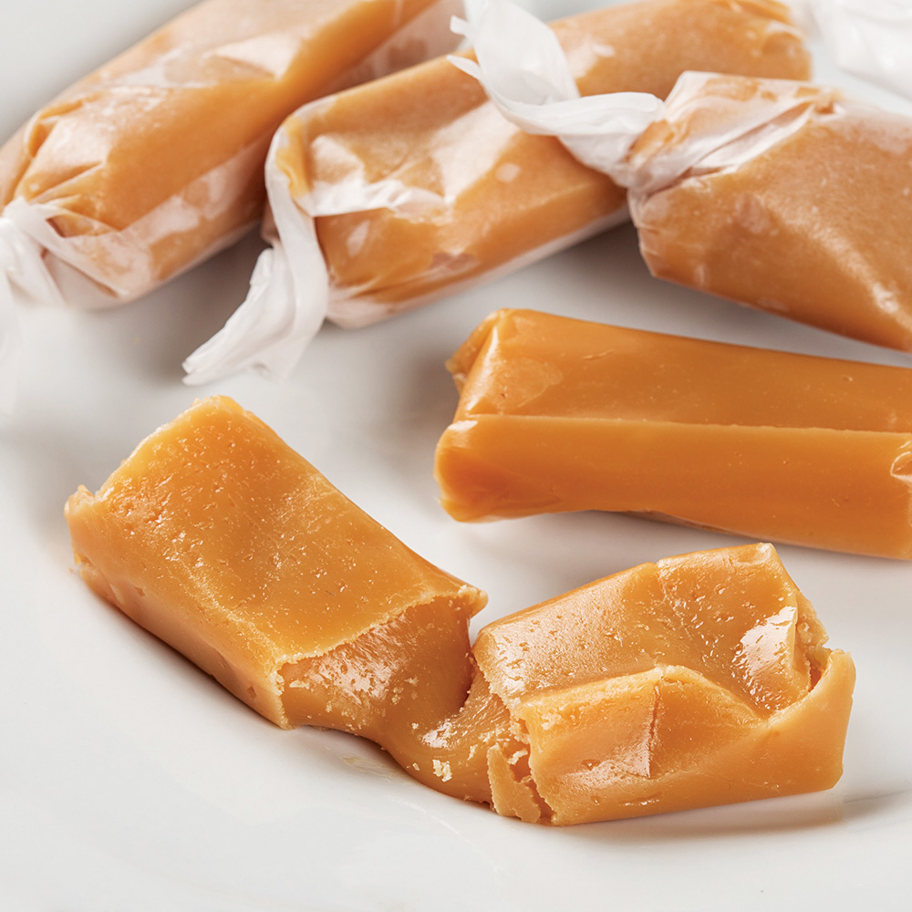 Hand-Wrapped, Old-Fashioned Caramels