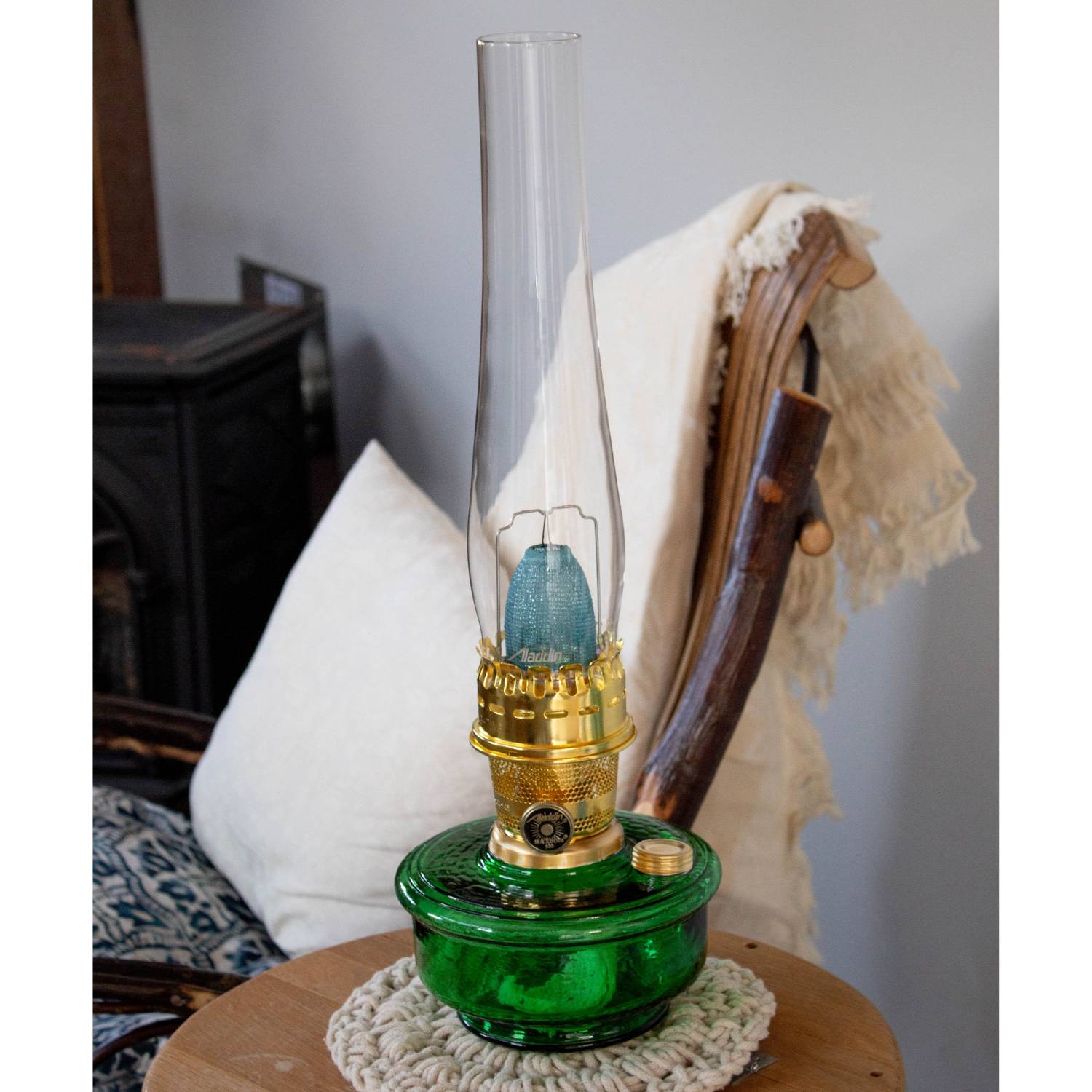 Aladdin Genie III Oil Lamp, Emergency Supplies - Lehman's